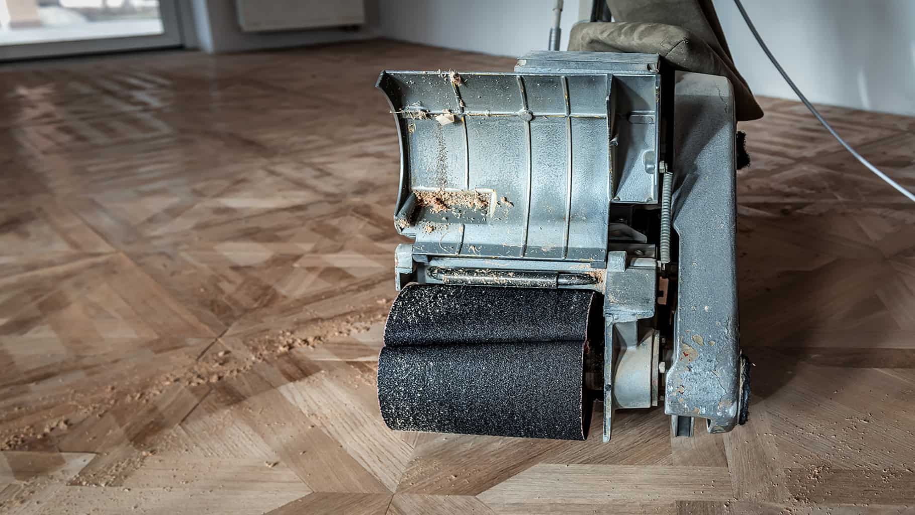 parketschuren-schuurexpert verouderde houten vloer